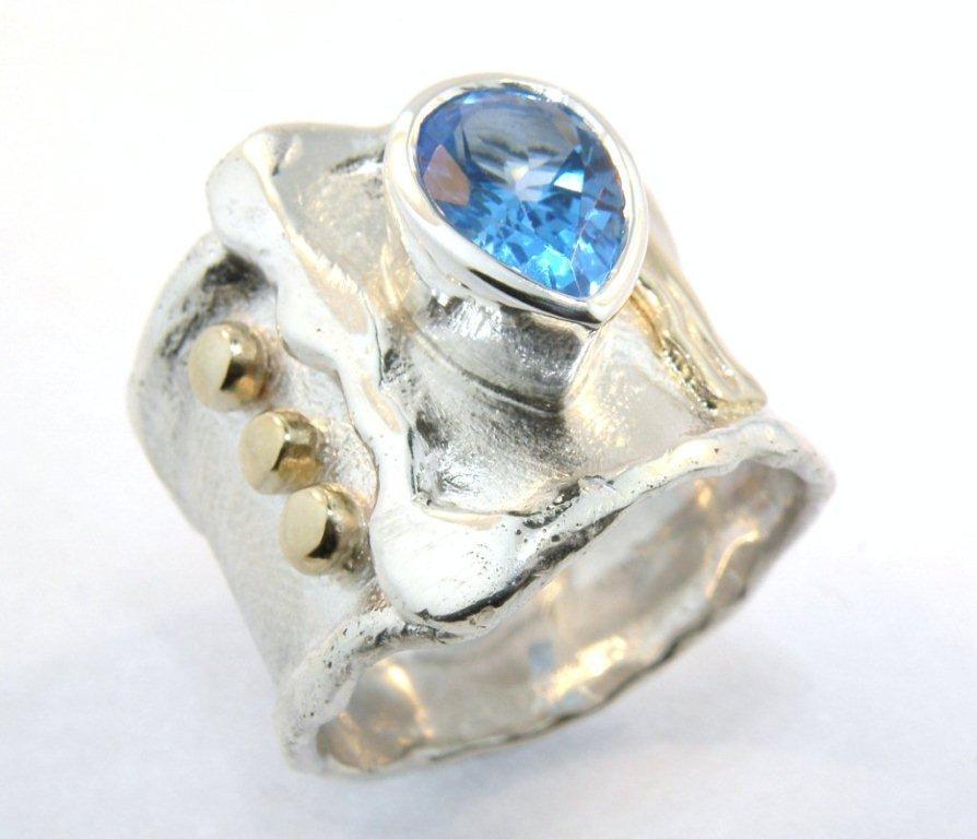 Blue Topaz Ring