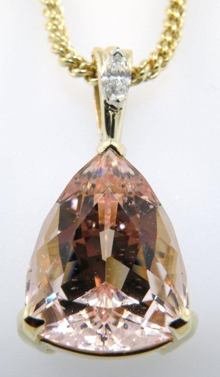 Morganite Pendant